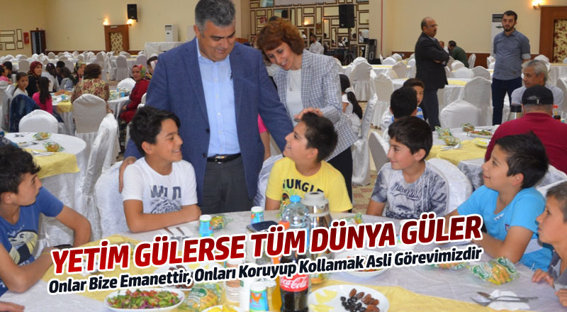 YETİM GÜLERSE TÜM DÜNYA GÜLER