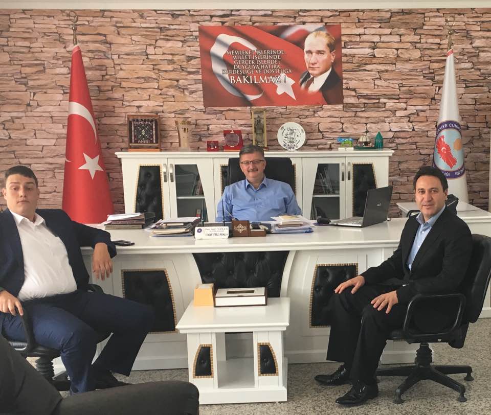 Vefa Demirkıran'dan Kaymakam Yaran'a Ziyaret