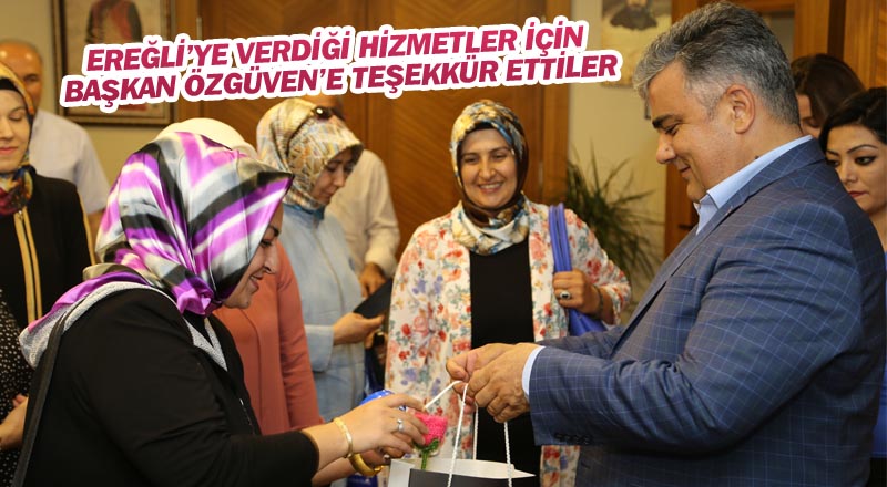 BAŞKAN ÖZGÜVEN: “KADINLARIMIZ SİYASETİN ÖZNESİDİR”