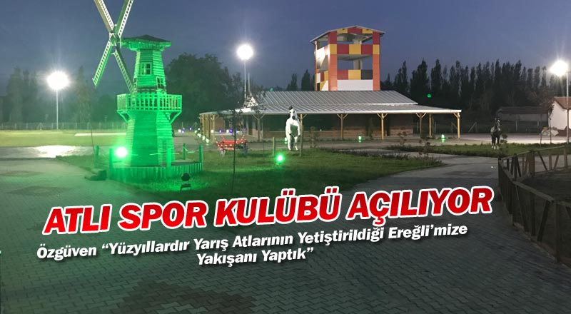ATLI SPOR KULÜBÜ AÇILIYOR