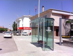 İlçelere Modern Otobüs Durakları Yapılıyor