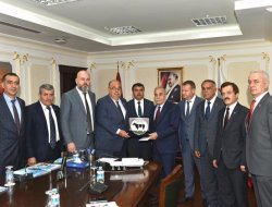 Edip Yıldız'dan Bakan Fakıbaba'ya ziyaret