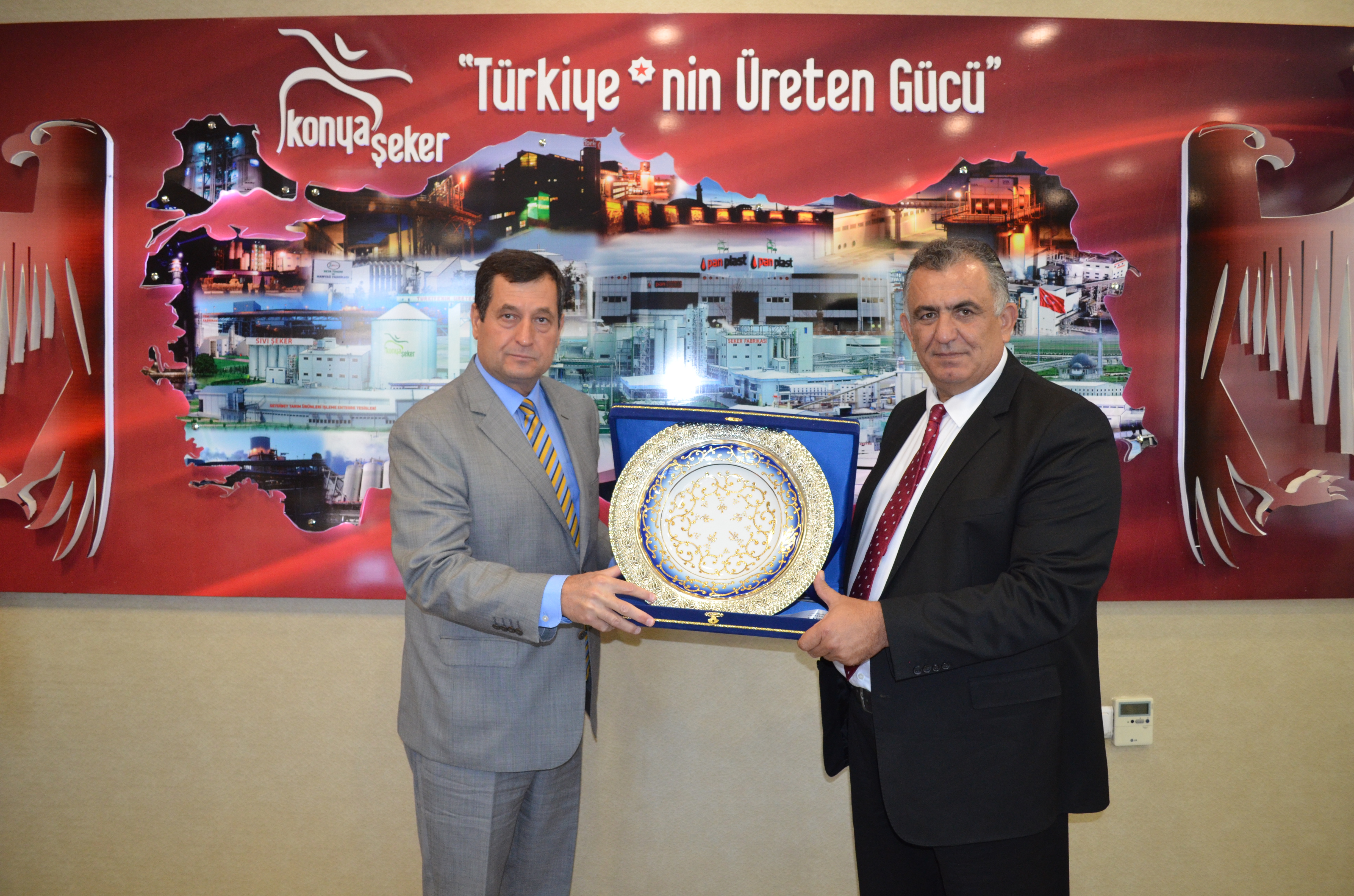 KKTC TARIM BAKANI NAZIM ÇAVUŞOĞLU KONYA ŞEKER’İ ZİYARET ETTİ