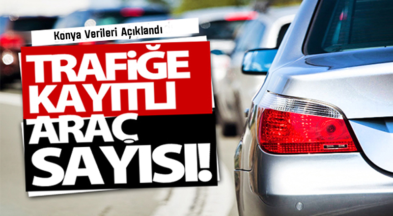 Trafiğe Kayıtlı Araç Sayısı