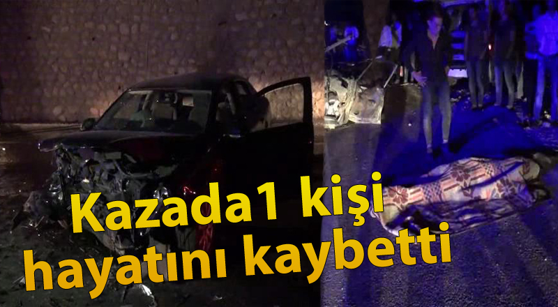 Ermenek’te Trafik Kazası: 1 Ölü, 2 Yaralı