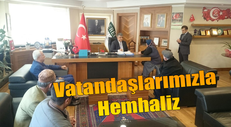Vatandaşlarımızla Hemhaliz