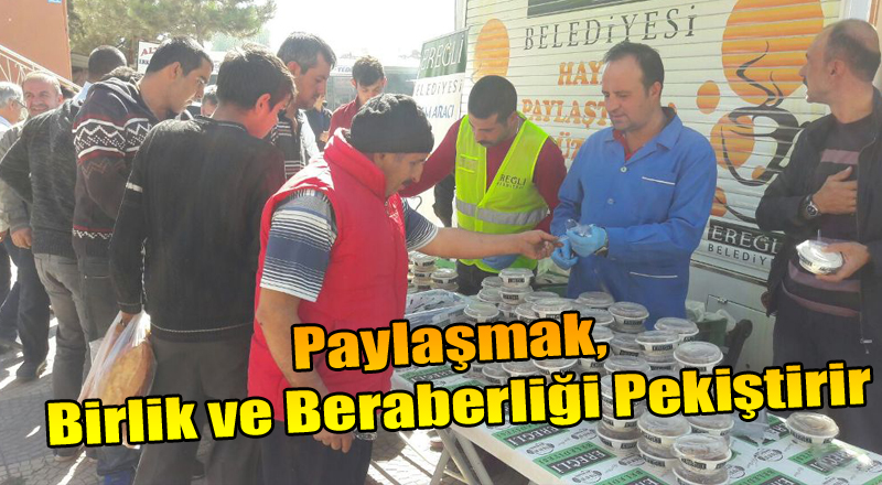 Paylaşmak, Birlik Ve Beraberliği Pekiştirir