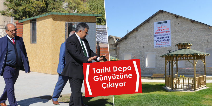 Tarihi Depo Günyüzüne Çıkıyor