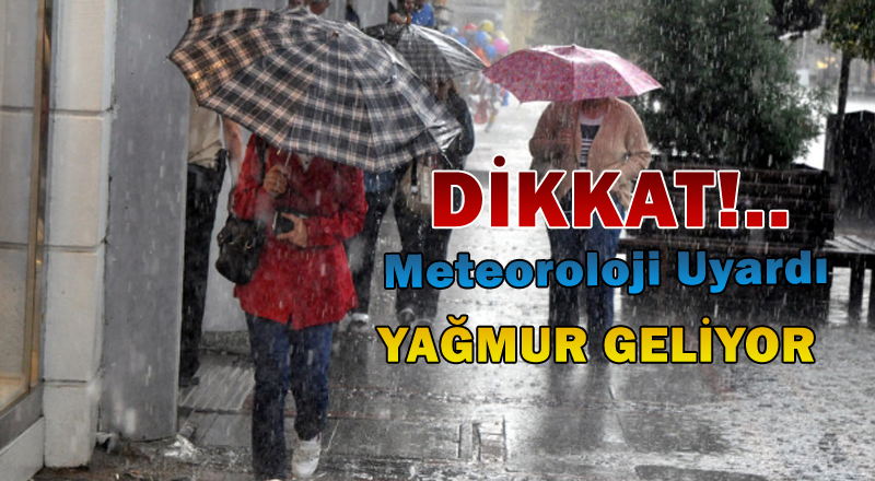 Sıcaklıklar Düşüyor Yağış Geliyor