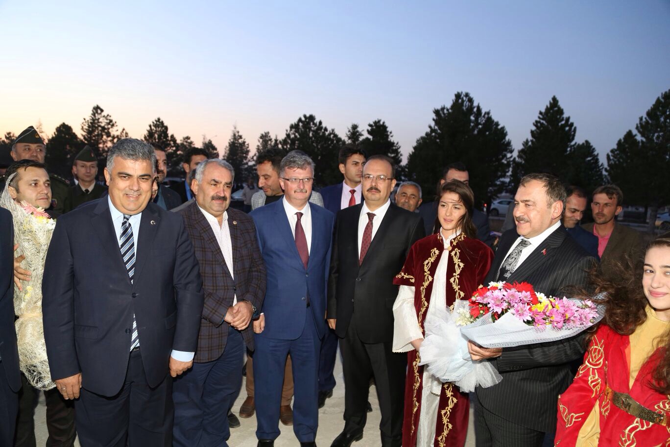 Orman ve Su İşleri Bakanı Veysel Eroğlu Ereğli'de