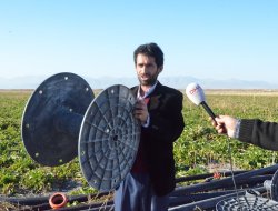 HIRSIZLAR TARLADAN BALYA MAKİNESİ ÇALDI