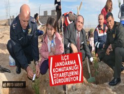 İLÇE JANDARMA KOMUTANLIĞI ZİYARETLERİNİ SÜRDÜRÜYOR