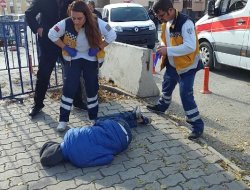 Karakol bahçesinde, 13 yaşındaki çocuk, 14 yaşındaki çocuğu vurdu