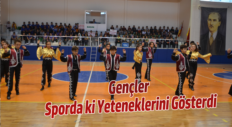 Gençler Sporda ki Yeteneklerini Gösterdi