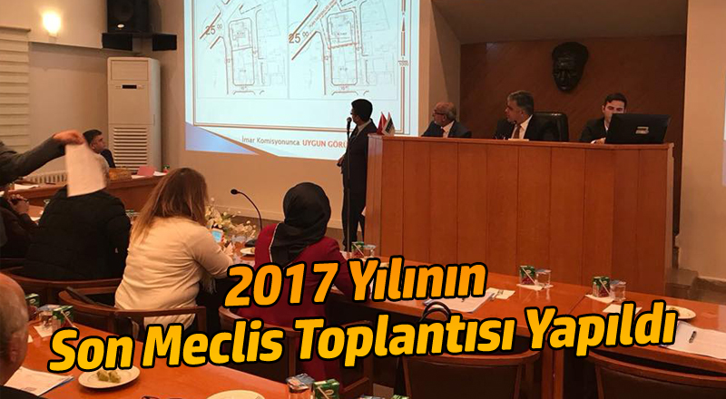 Ereğli Belediyesi 2017 Yılının Son Meclis Toplantısını Gerçekleştirdi