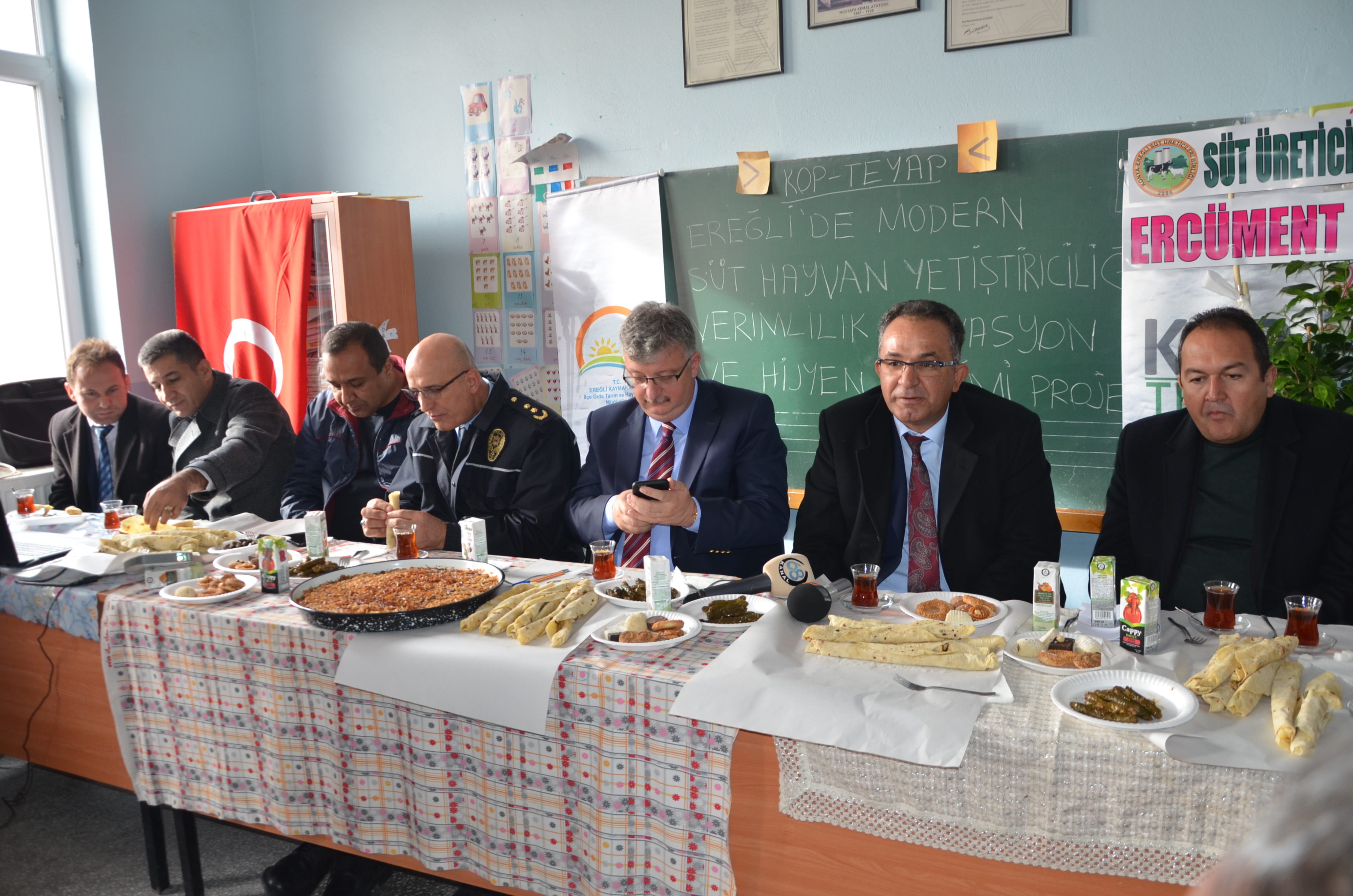 Kuzukuyusu Mahallesi'nde Sütte Hijyen Konferansı