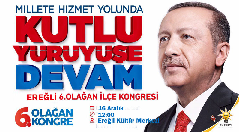 AK Parti’den Kongreye Davet