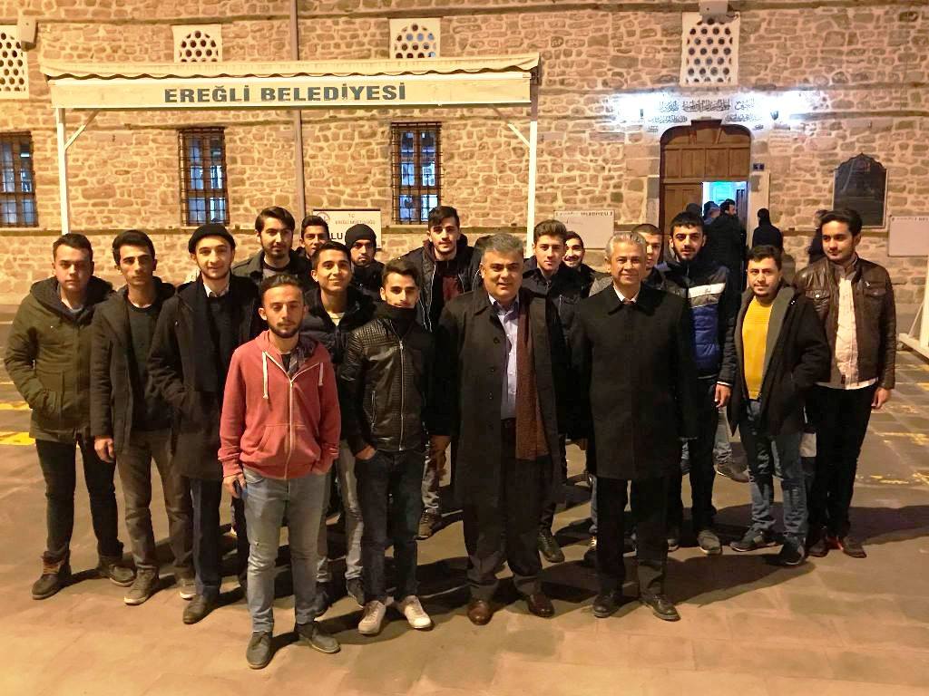 Başkan Özgüven Sabah Namazında Gençlerle Bir Araya Geldi