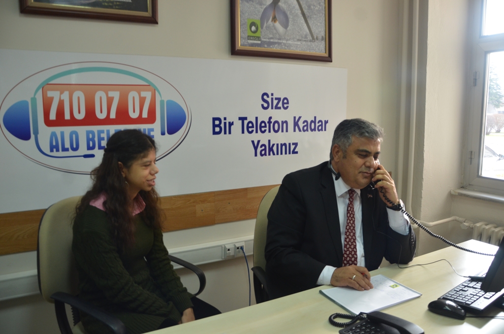 ALO BELEDİYE’Yİ ARAYANLAR SÜRPRİZLE KARŞILAŞTI