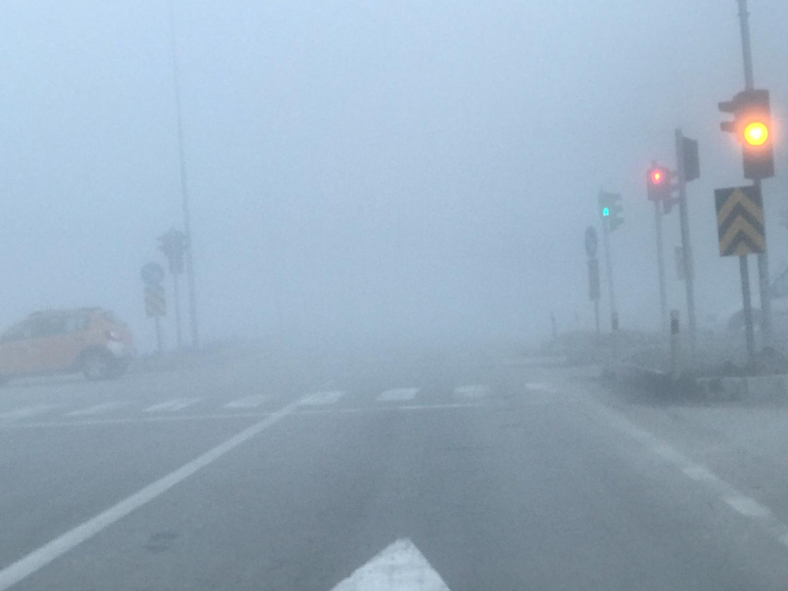 Yoğun Sis Etkili Oluyor