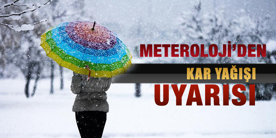 Meteoroloji Uyardı Kar Geliyor!..
