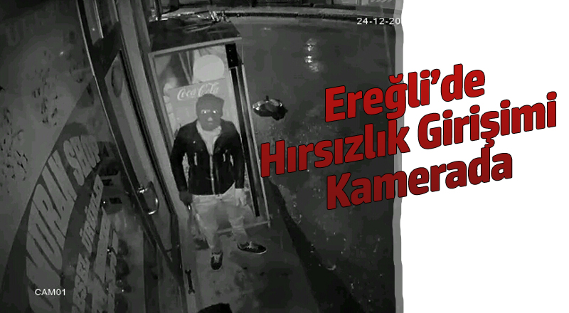 Hırsızlık Girişimi Kamerada