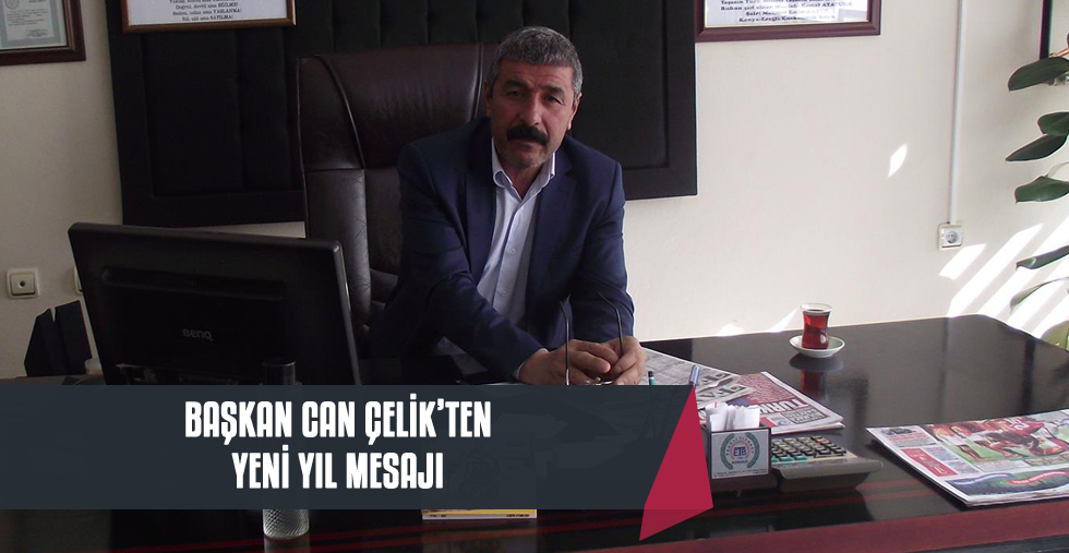 Can Çelik'ten Yeni Yıl Kutlama Mesajı