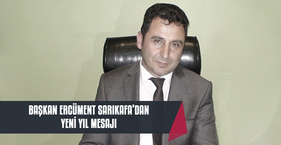 Ereğli Süt Üreticileri Birliği Başkanı Sarıkafa'dan Yeni Yıl Mesajı