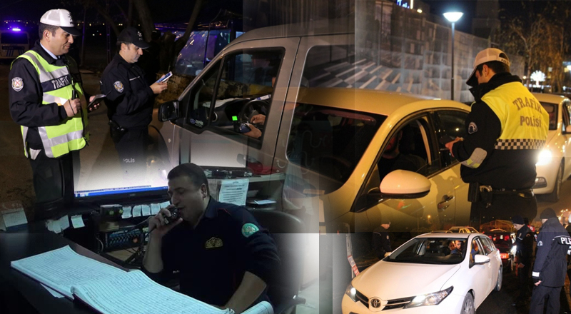 Polis Yeni Yıla Görev Başında Girdi