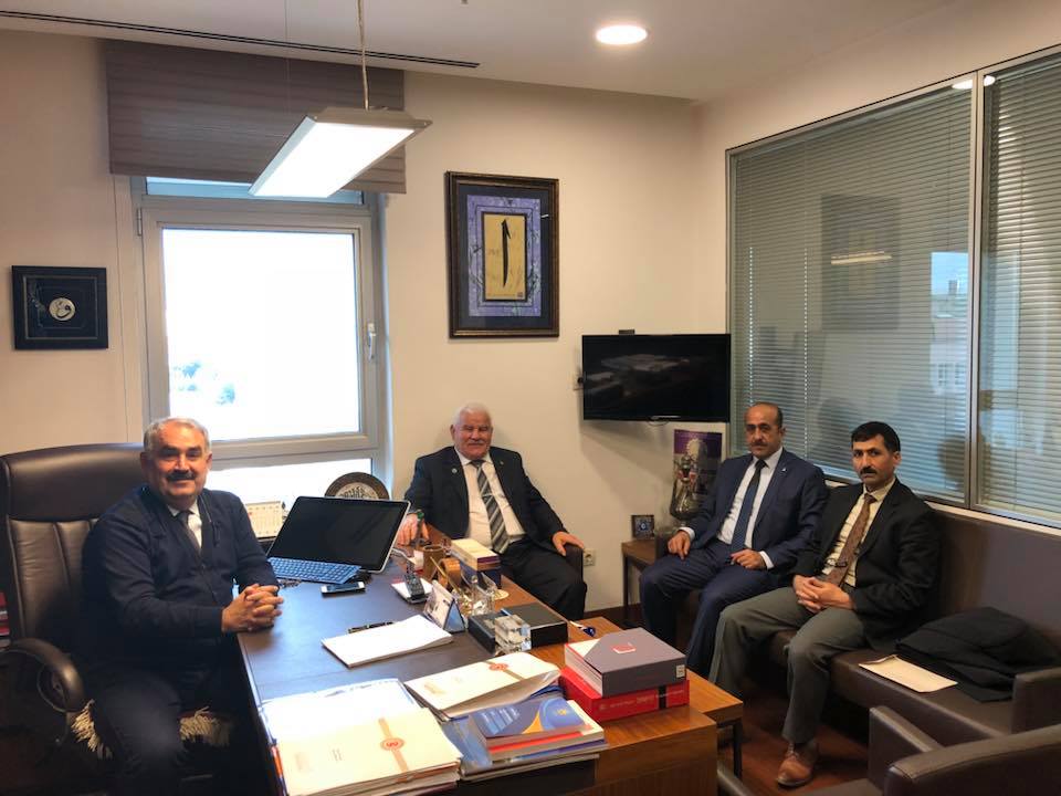 Vardar'dan Halil Etyemez'e Ziyaret