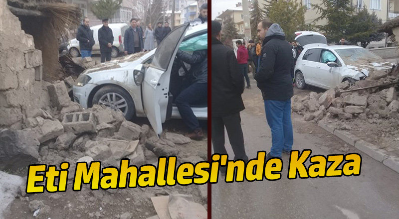 Eti Mahallesi�nde Kaza