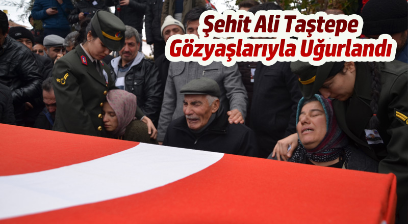 Şehit Uzman Çavuş Ali Taştepe Son Yolculuğuna Uğurlandı