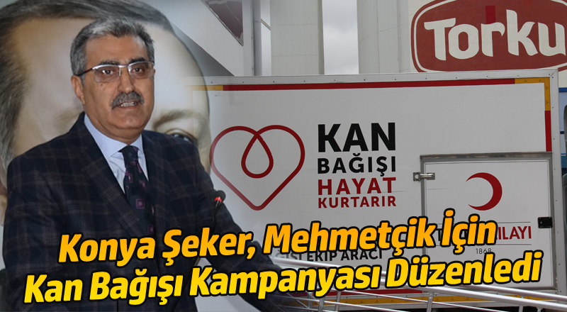 Zeytin Dalı Harekâtına Konya Şeker’den Destek