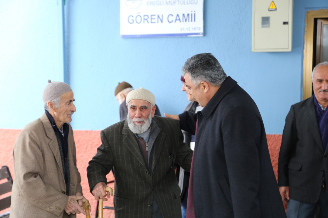 MAHALLE SAKİNLERİYLE BİR ARAYA GELDİLER