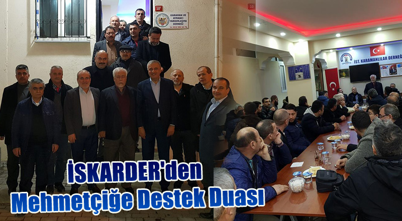 İSKARDER'den Mehmetçiğe Destek Duası