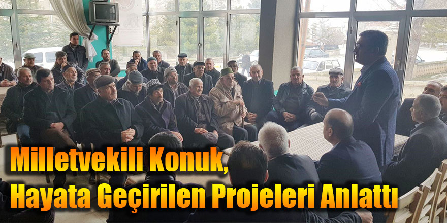 Milletvekili Konuk, Vatandaşlarla Bir Araya Geldi