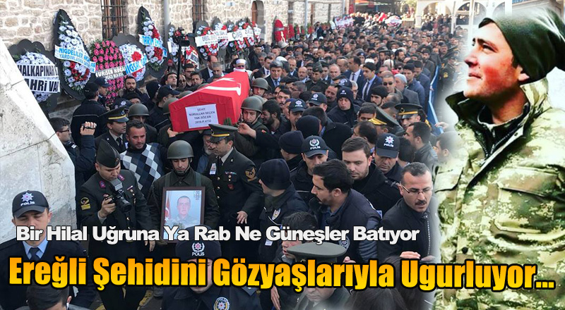 Ereğli Şehidini Uğurluyor...
