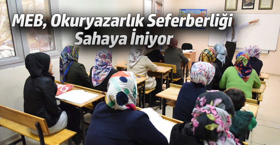 MEB, Okuryazarlık Seferberliği sahaya İniyor