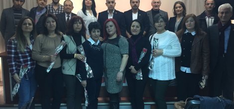 CHP 8 MART DÜNYA KADINLAR GÜNÜ'NÜ KUTLADI