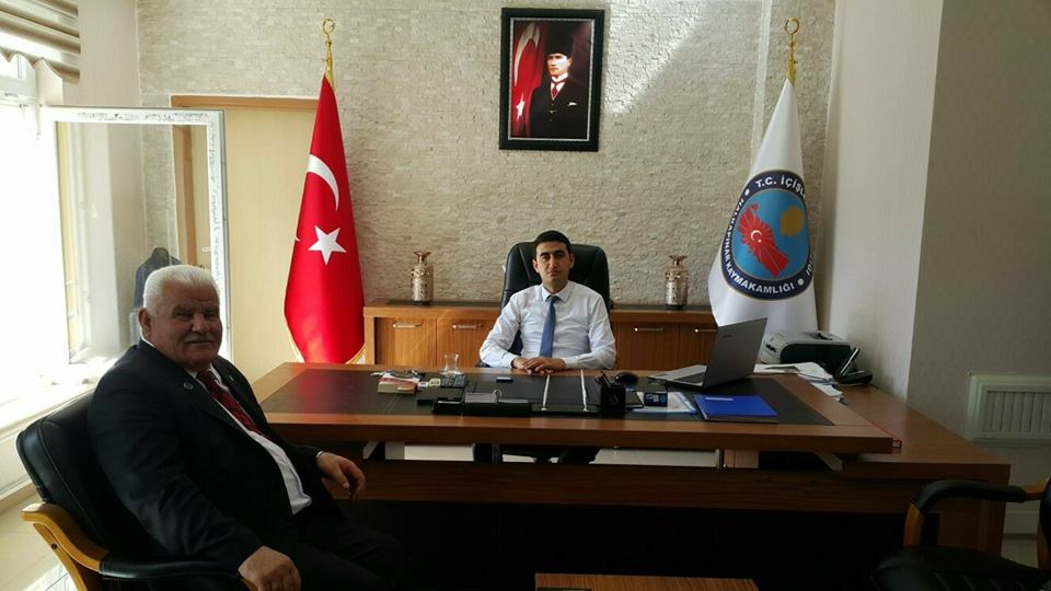 VARDAR'DAN KAYMAKAM ARDIÇ'A HAYIRLI OLSUN ZİYARETİ