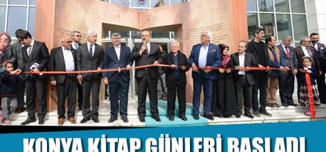 Konya Kitap Günleri Başladı