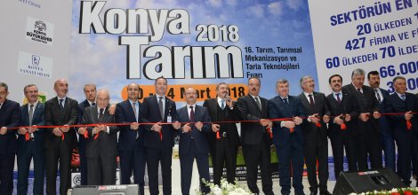 16. Konya Tarım Fuarı Kapılarını Açtı