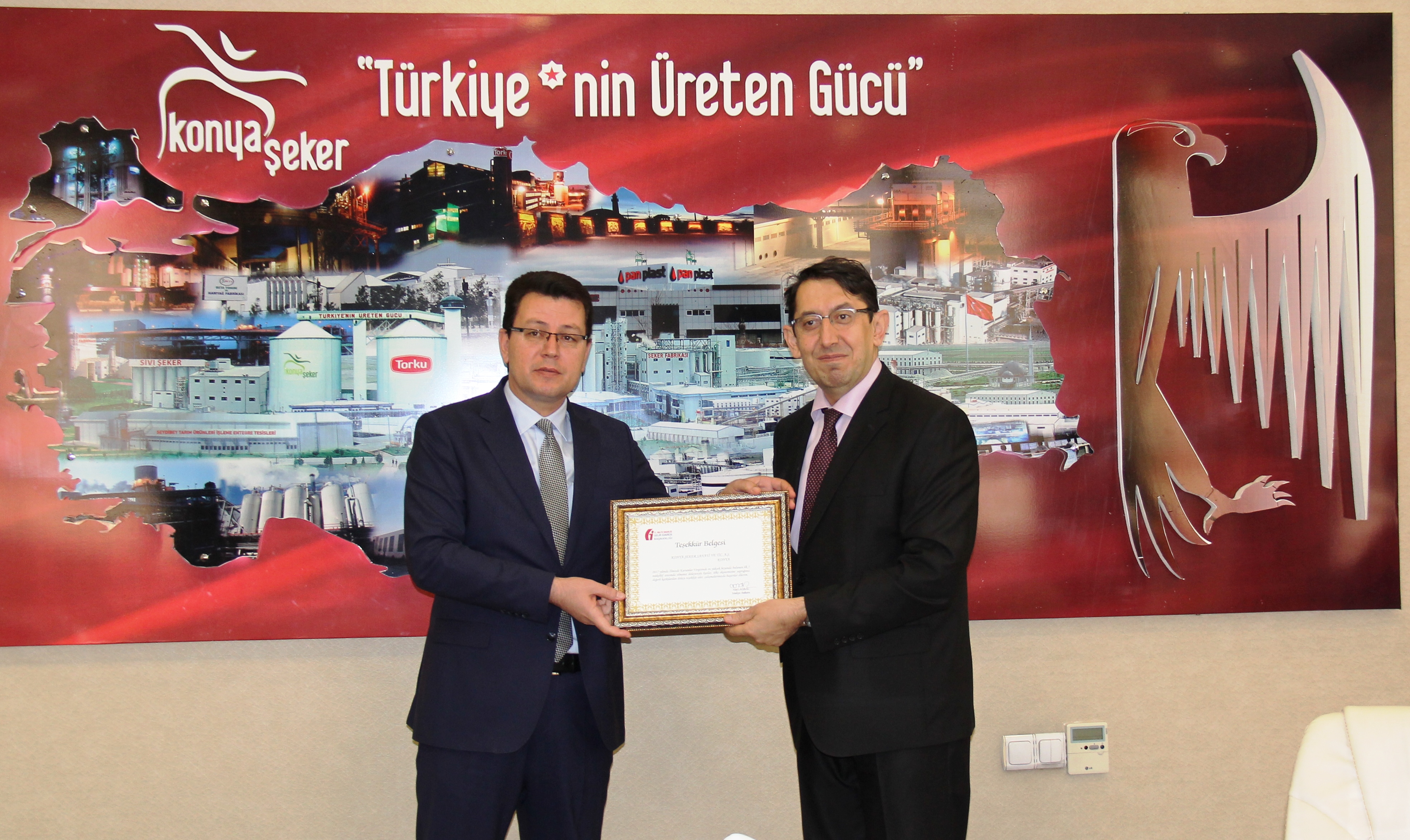 Konya Şeker’e Bir Ödül De Maliye Bakanlığından