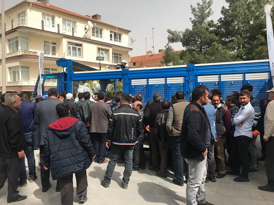 Ereğli Fidanlık Müdürlüğü Fidan dağıttı