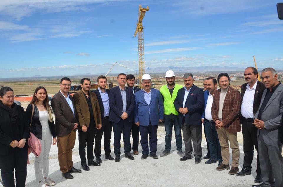 Etyemez Ereğli Toki Konutları Çalışmalarını Yerinde İnceledi