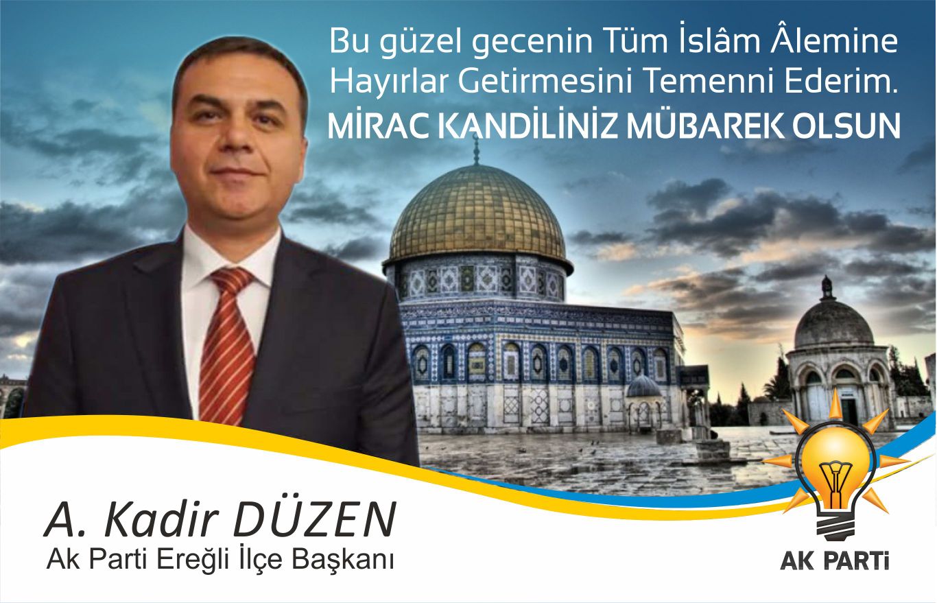 Kadir Düzen: Manevi değerlerin muhafazası hayati önem taşır