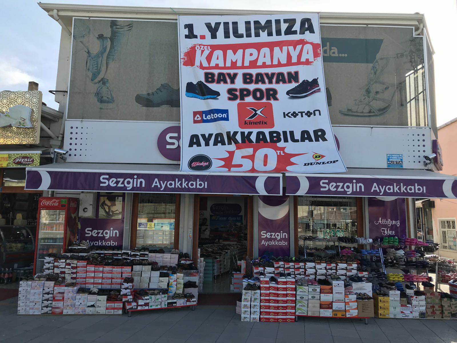 SEZGİN AYAKKABI DA FİYATLAR DİBE VURDU