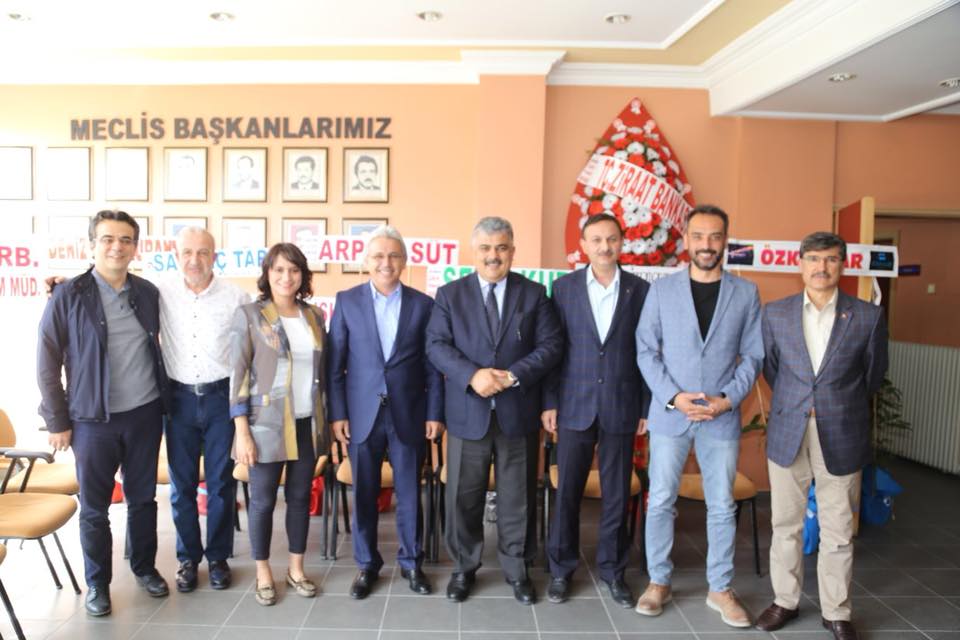 ÖZGÜVEN’DEN ÖZKOÇ'A HAYIRLI OLSUN ZİYARETİ