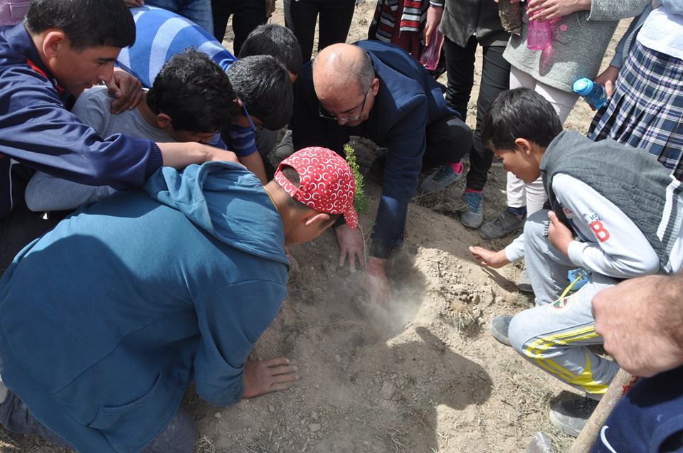 Başkan Koçak Fidan Dikim Programına Katıldı