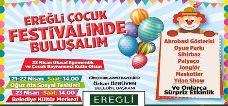 ÇOCUKLAR İÇİN DOLU DOLU EĞLENCE
